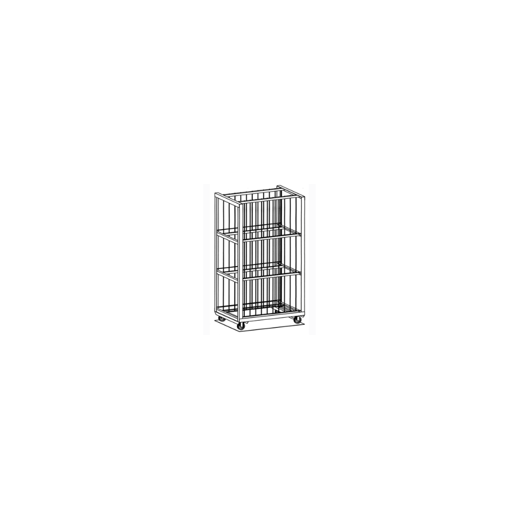 Rack | Pan Washer Roll-In Wash Racks