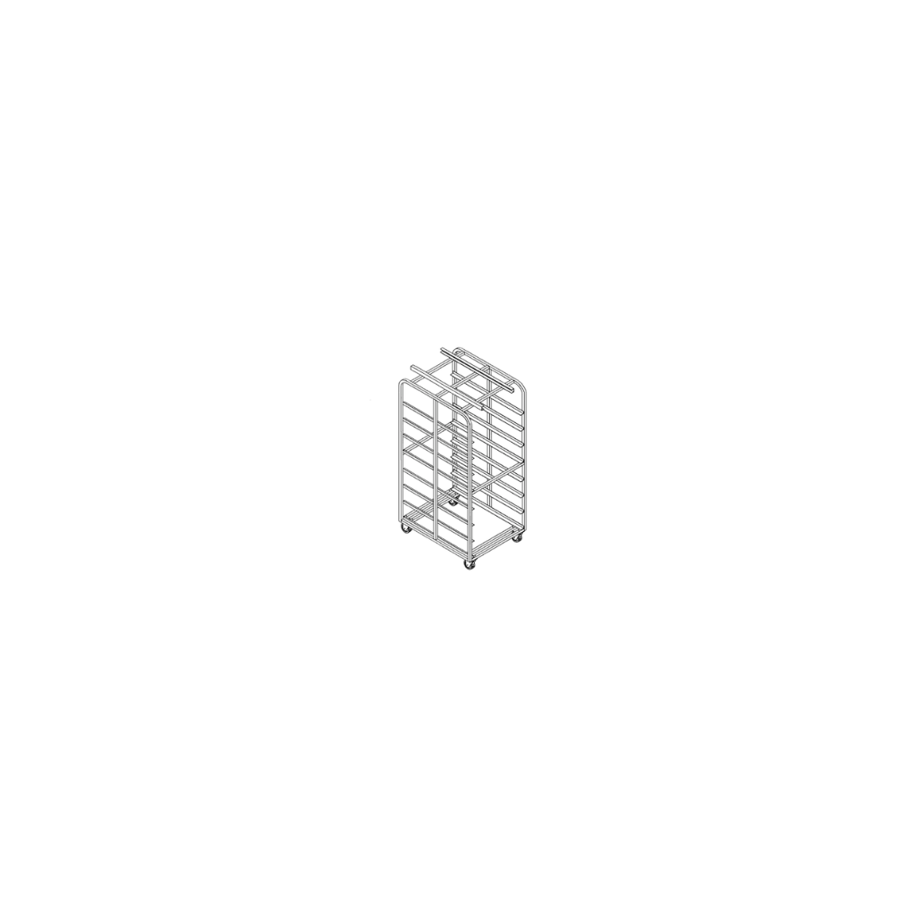 Baxter Double Side Load Racks for Double Oven